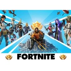 133823A5 Fortnite Aquaman imagine comestibila din vafa 20x15cm